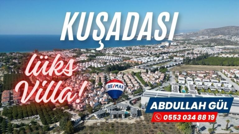 Kuşadası Karaova’da Yeni Akıllı Villalar! Havuzlu Site İçinde Lüks Yaşam