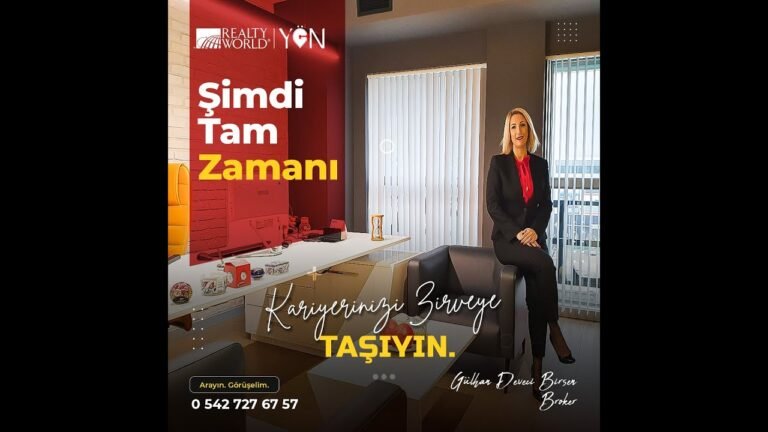 Realty World YÖN’de Gayrimenkul Danışmanı Olmak İster Misiniz?