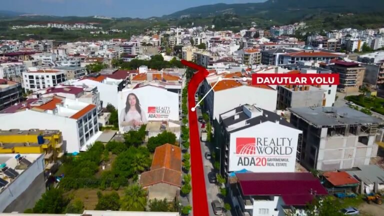 Kuşadası Davutlar’da Satılık Geniş ve Ferah 3+1 Daire