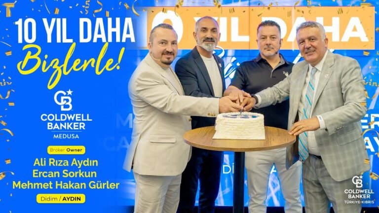 Coldwell Banker Medusa 10 Yıl Daha Bizlerle!