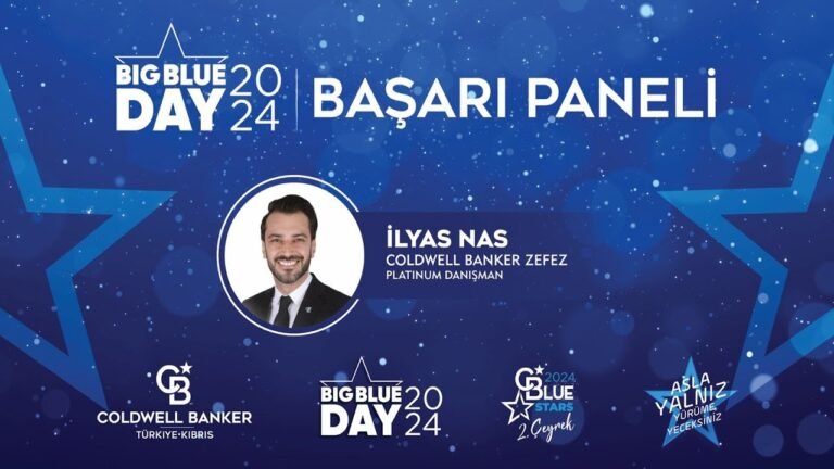 Gayrimenkul Danışmanımız İlyas Nas, Big Blue Day 2024 Başarı Paneli’nde!