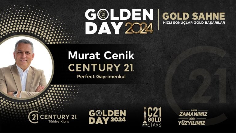 Gayrimenkul Danışmanımız Murat Cenik Golden Day 2024 Başarı Paneli’nde!