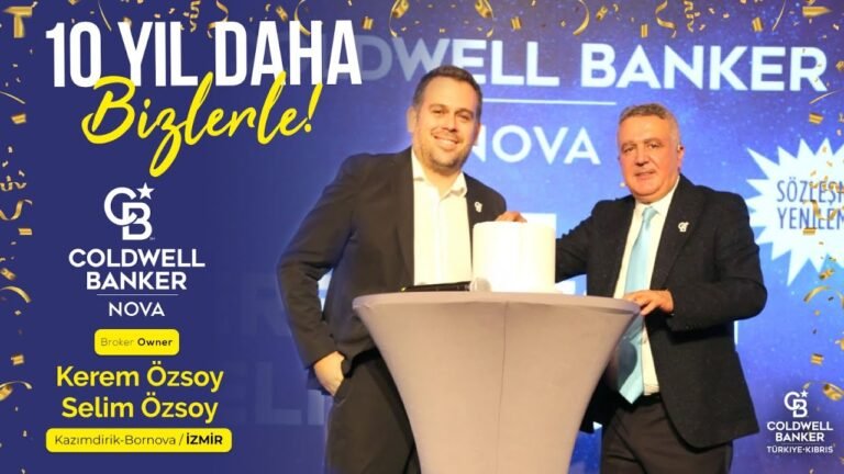 Coldwell Banker Nova 10 Yıl Daha Bizlerle!