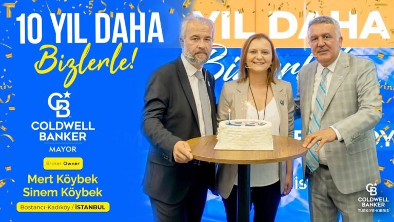 Coldwell Banker Mayor 10 Yıl Daha Bizlerle!