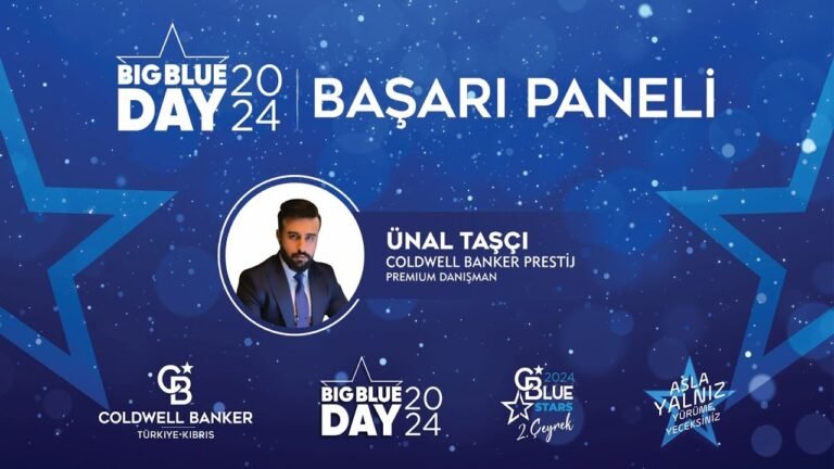 Gayrimenkul Danışmanımız Ünal Taşçı, Big Blue Day 2024 Başarı Paneli’nde!