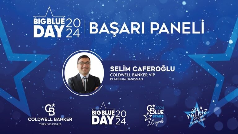 Gayrimenkul Danışmanımız Selim Caferoğlu, Big Blue Day 2024 Başarı Paneli’nde!