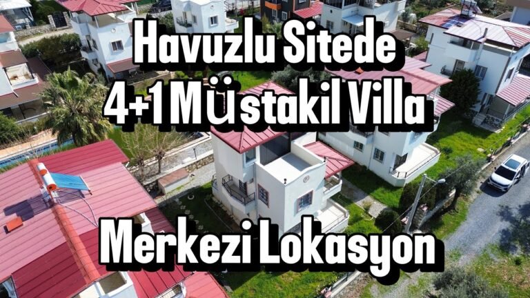 Akbük’te Havuzlu Sitede 4+1 Müstakil Villa Uygun Fiyatı