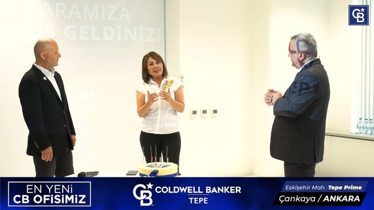 En yeni ofisimiz Coldwell Banker Tepe Eskişehir Yolu-Tepe Prime Çankaya/Ankara Bölgesinde Açılıyor!