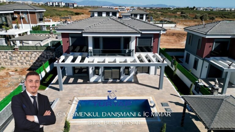 #5 TURYAP/DİDİM 450 M2 ARSA İÇİNDE MÜSTAKİL HAVUZLU VİLLA TURU