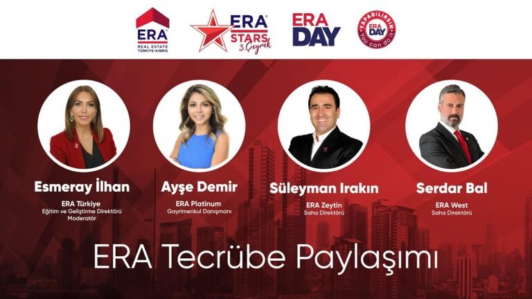 Tecrübe Paylaşımı – ERA Day 1 Kasım 2022 | ERA Real Estate