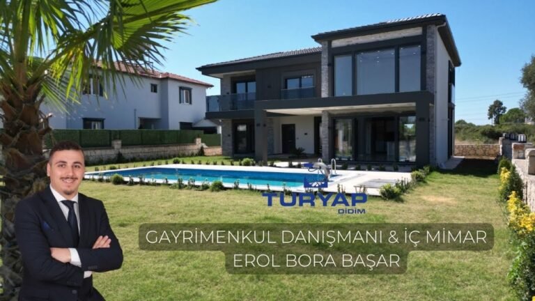 #57 TURYAP/DİDİM 720 M2 ARSA İÇİNDE TAM MÜSTAKİL HAVUZLU ULTRA LÜKS VİLLA TURU