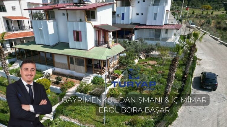 #34 TURYAP/DİDİM EŞSİZ MANZARAYA SAHİP GENİŞ BAHÇE KULLANIMLI TRİPLEKS VİLLA TURU