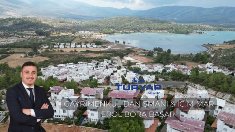 #16 TURYAP/ DİDİM 2.850.000TL MUĞLA MİLAS KAZIKLI FULL DENİZ MANZARALI MÜSTAKİL BAHÇELİ VİLLA TURU