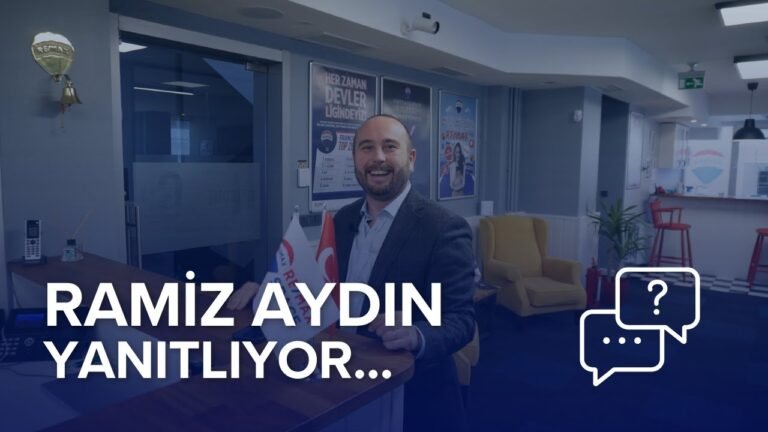 RAMİZ AYDIN YANITLIYOR…| RE/MAX SPACE