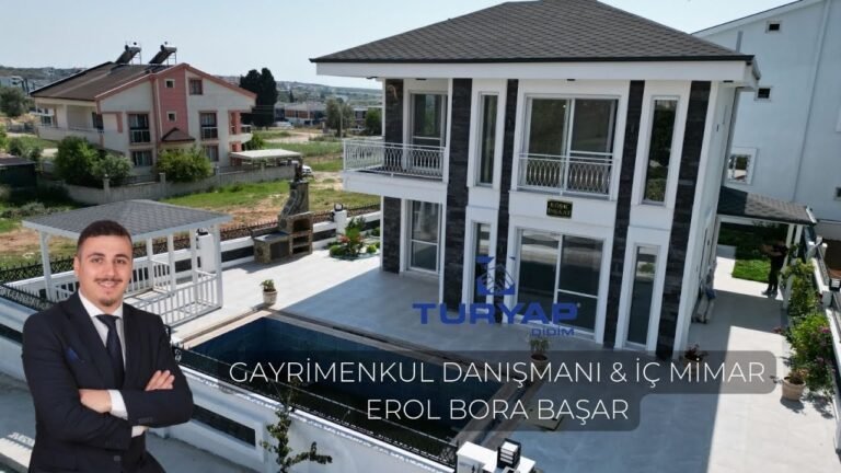 #40 TURYAP/DİDİM 350m2 ARSA İÇİNDE TAM MÜSTAKİL SÜS HAVUZLU ULTRA LÜKS VİLLA TURU