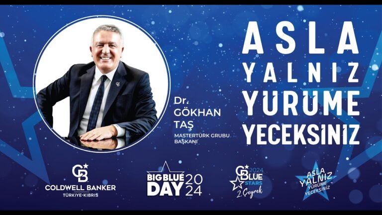 BIG BLUE DAY 2024 I Dr. Gökhan Taş “Asla Yalnız Yürümeyeceksiniz”