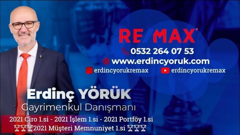 ERDİNÇ YÖRÜK GAYRİMENKUL DANIŞMANI REKLAM FİLMİ – REMAX