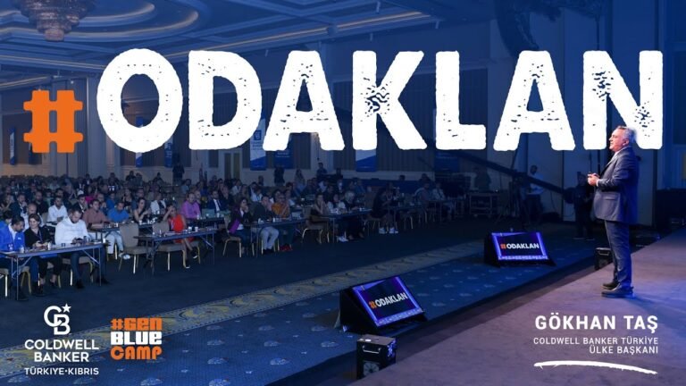 Gen Blue Camp 2021 Coldwell Banker Türkiye Ülke Başkanı Dr. Gökhan Taş’ın Sunumu “Odaklan”