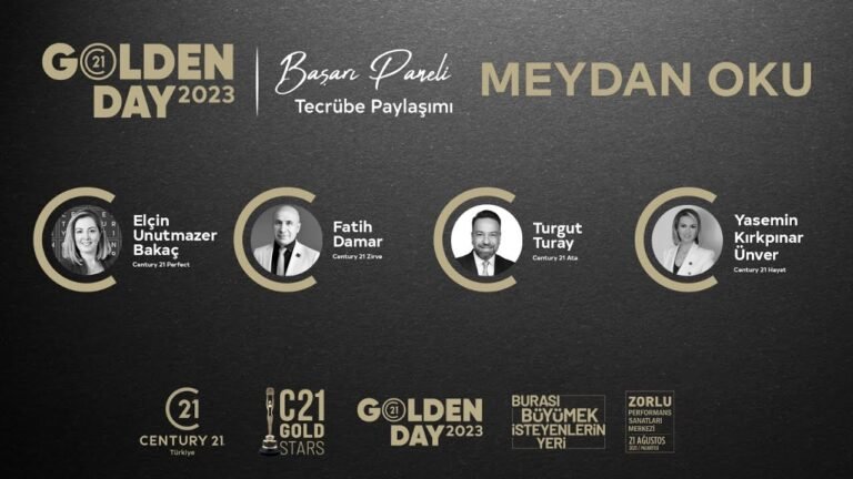 Gayrimenkul Danışmanlarımız Golden Day 2023 Başarı Panelinde!